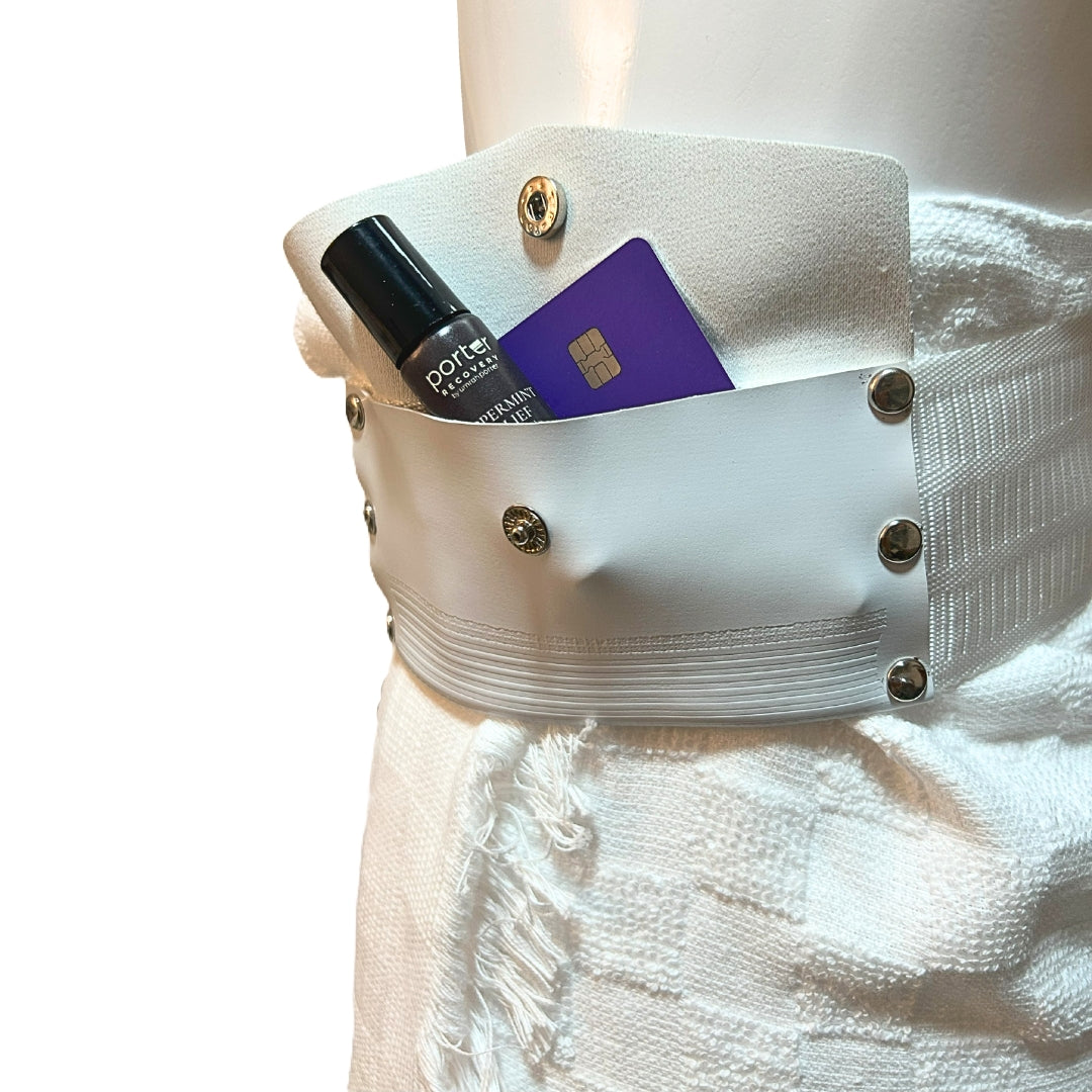 Al Hizam Ihram Belt for Men – secure money belt with wider pocket for Hajj and Umrah pilgrims