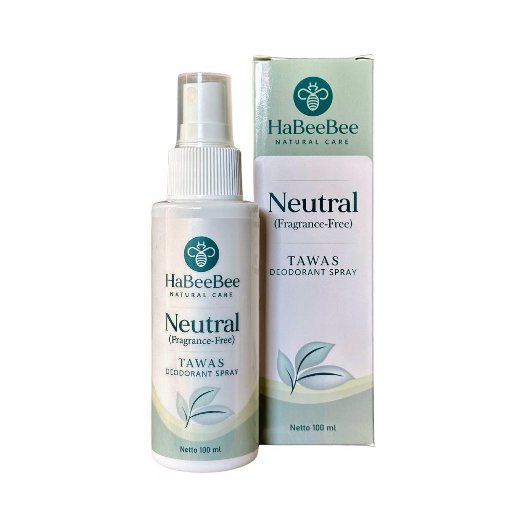 Habeebee Tawas Neutral Deodorant Spray – Alcohol-Free & Fragrance-Free (Ihram Safe)