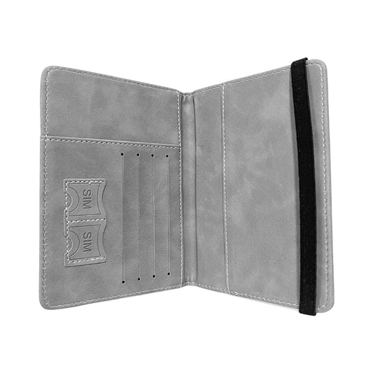 RFID Leather Travel Passport Holder for Umrah & Hajj – PU Leather