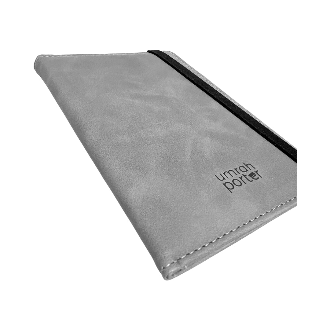 RFID Leather Travel Passport Holder for Umrah & Hajj – PU Leather