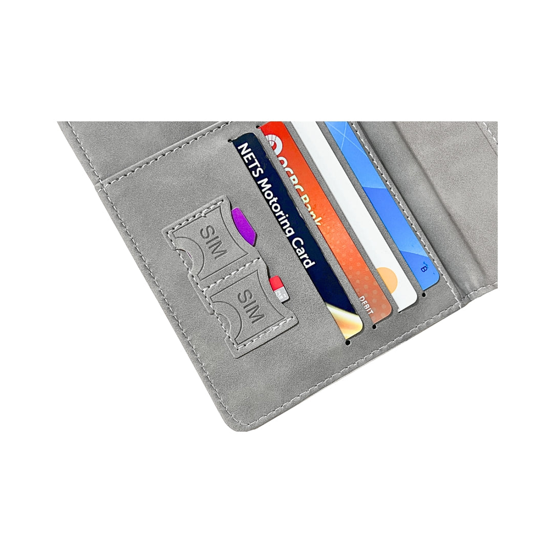 RFID Leather Travel Passport Holder for Umrah & Hajj – PU Leather