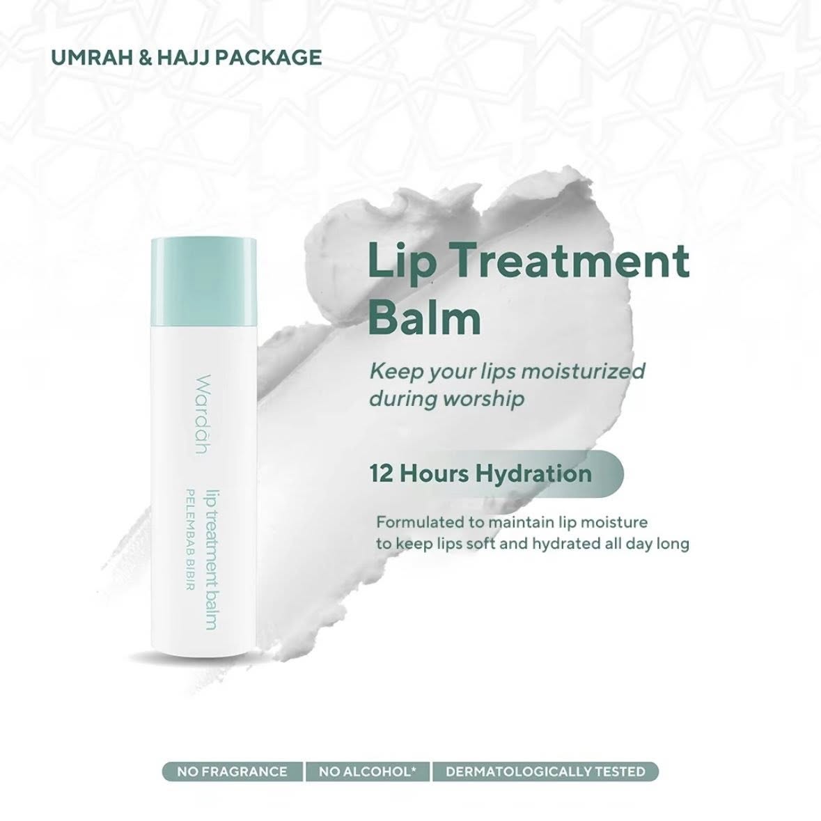 alcohol-free fragrance-free badge Wardah Umrah set
