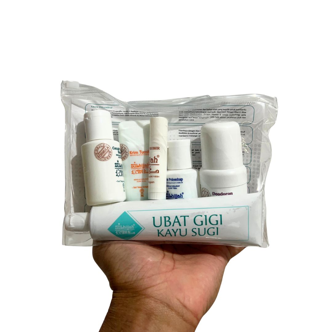 Men Ihram Ready Set – Ihram Towel, Belt & Zulhijjah 6-in-1