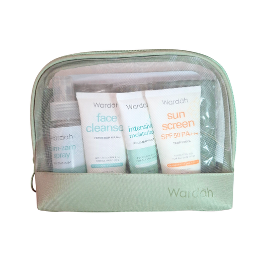Wardah Umrah & Hajj — Value Set (Travel Skincare Kit)
