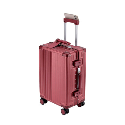 Mirwal 24” Premium Luggage — Rental Suitcase for Umrah, Hajj & Travel [Burgundy]