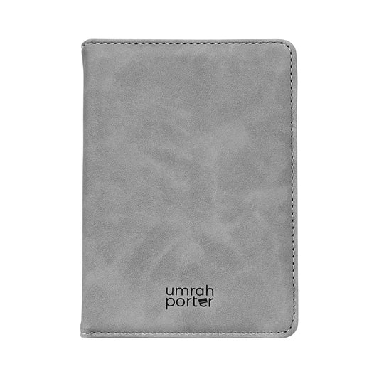 RFID Leather Travel Passport Holder for Umrah & Hajj – PU Leather