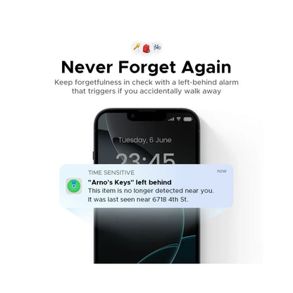 UGREEN Smart Tracker square alert notification