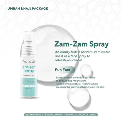 alcohol-free fragrance-free badge Wardah Umrah set