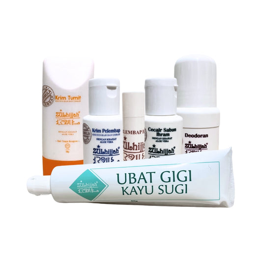 ZULHIJJAH Personal Care Travel Set (6-in-1)
