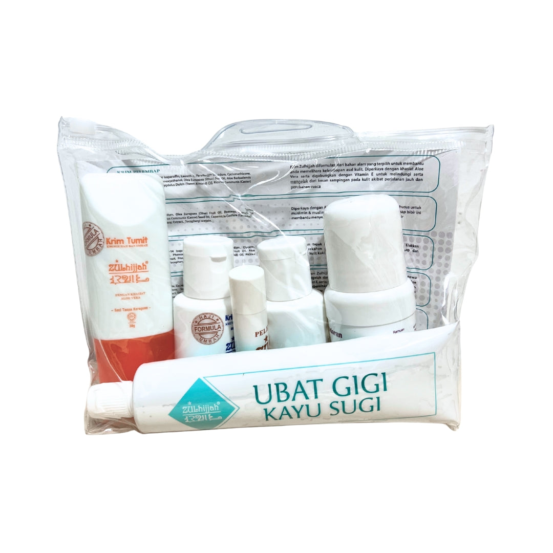 ZULHIJJAH Personal Care Travel Set (6-in-1)
