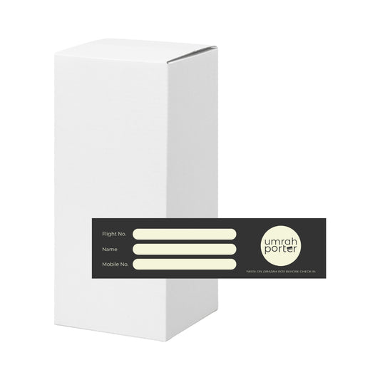 Name Label for Zamzam Box (Set of 3)